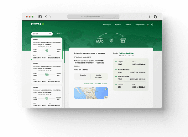 Fulter in desktop device